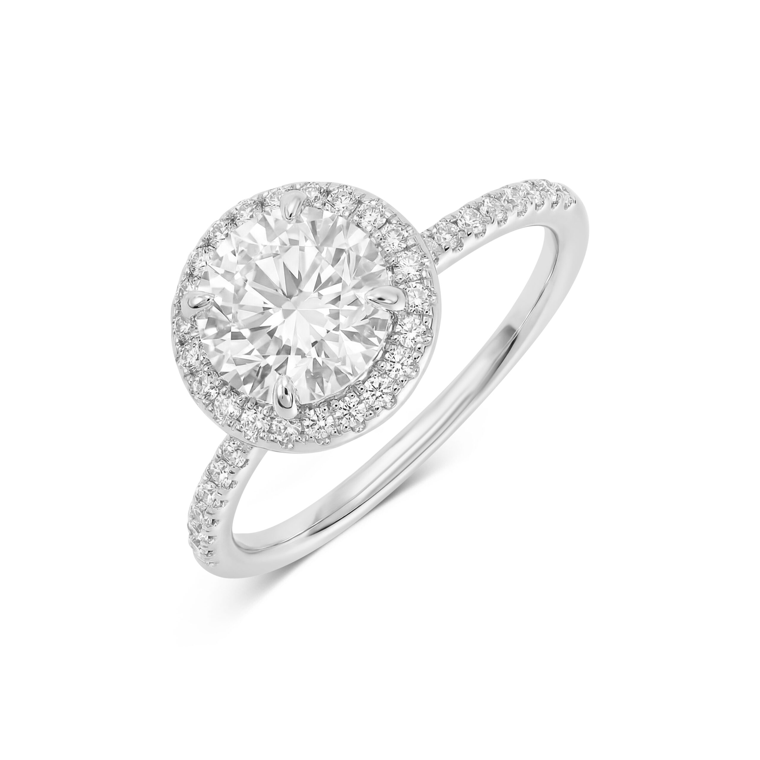 Aurelia Halo – טבעת מוסנייט – תמונה 2